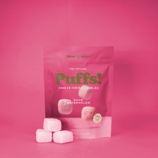 Sour Watermelon Puffs!